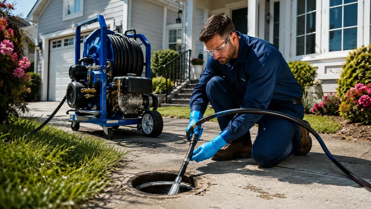 Residential Hydro Jet Drain Cleaning in Belvedere Tiburon